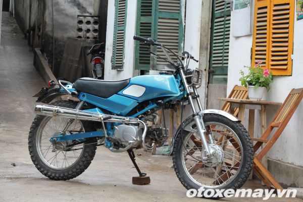 Độ Win scrambler "xanh mướt" - Giọt rừng giữa phố